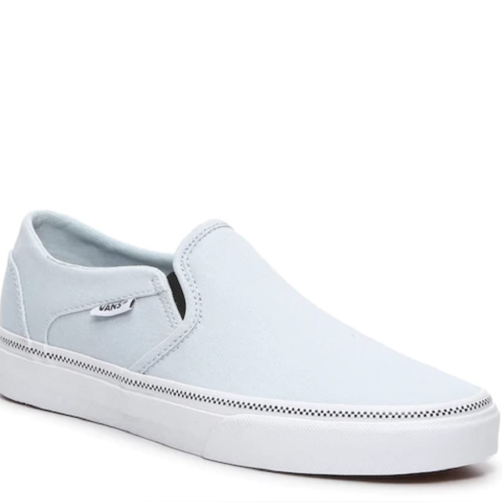 Vans light Blue Slip-On Sneakers